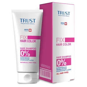 شامپو تخصصی تثبیت رنگ و ترمیم مو تراست