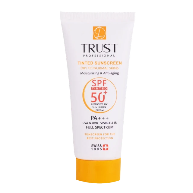 ضد آفتاب رنگی پوست نرمال تا خشک تراست