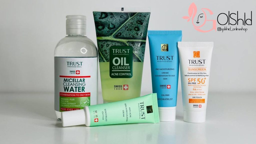 روتین ضد جوش تراست