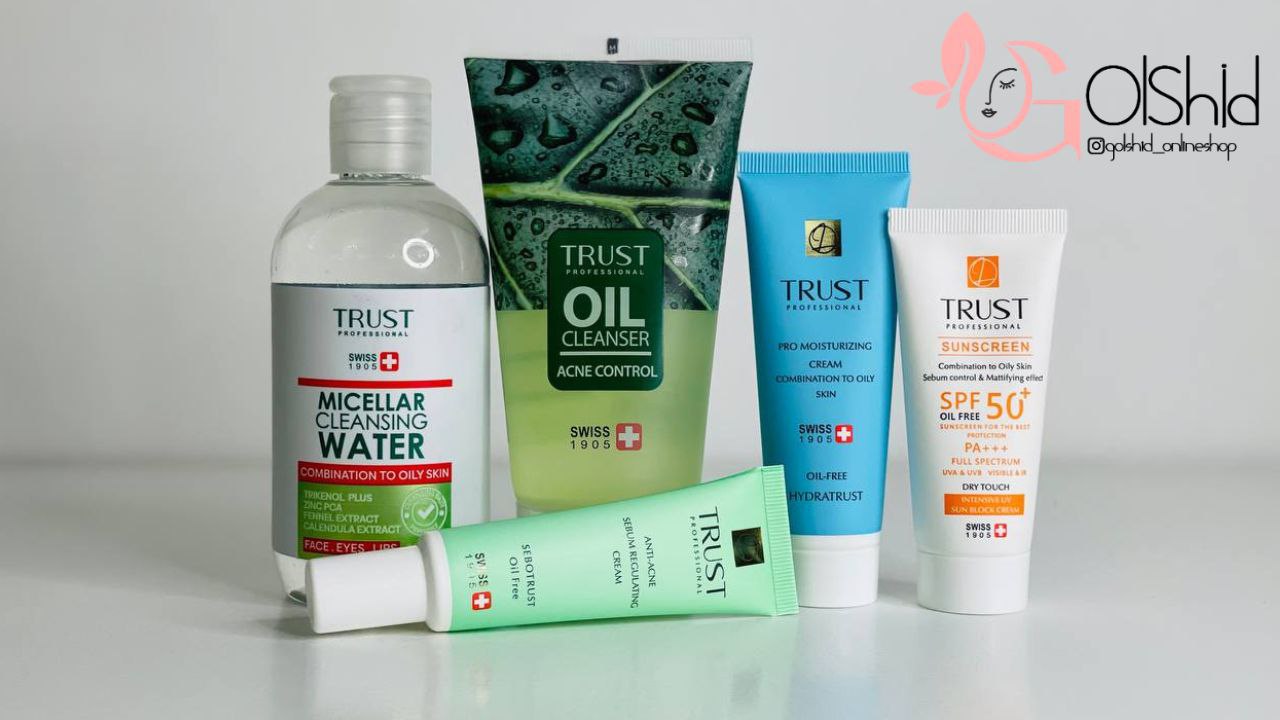 روتین ضد جوش تراست