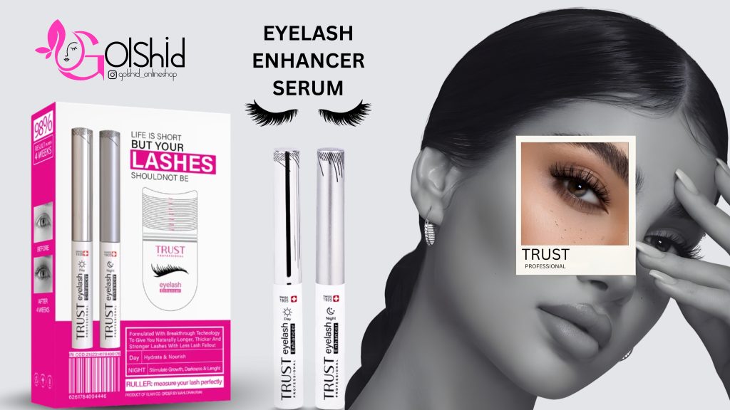 سرم تقویت مژه تراست برای افزایش طول و ضخامت مژه